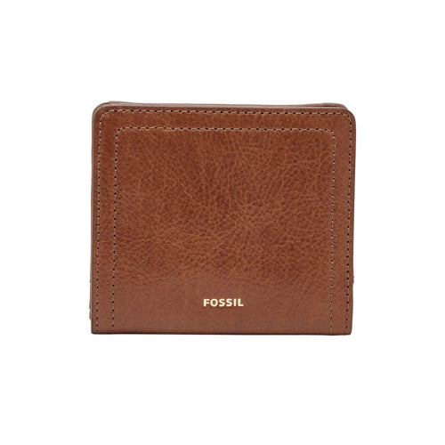 Logan Small RFID Bifold Wallet Brown