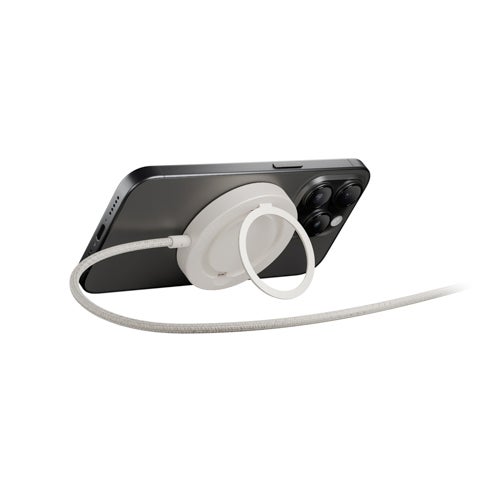 SnapStand Qi2 Magnetic Wireless Charger Sandstone