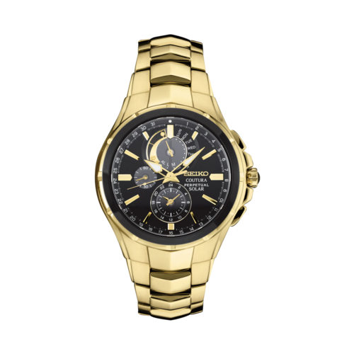 Seiko Men's Coutura Perpetual Solar Alarm Chronograph Watch