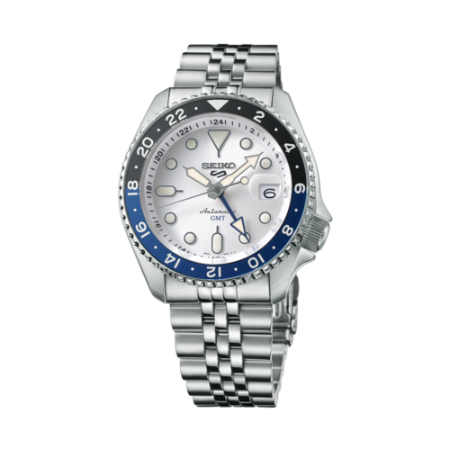 Seiko Men's 5 Sports SKX Sports Style GMT Stainless Steel Watch