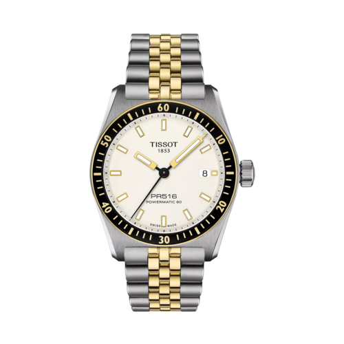 Tissot PR516 Powermatic 80 Two-Tone Stainless Steel Watch
