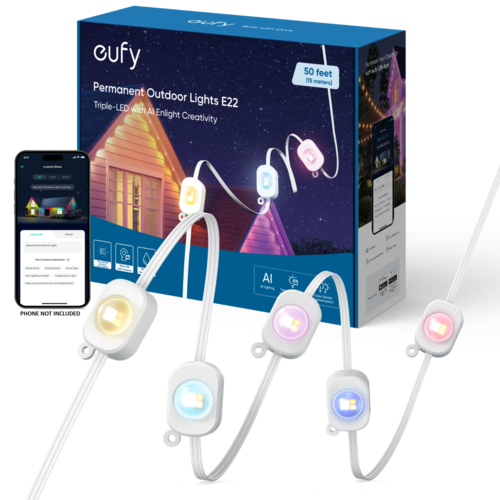 eufy Permanent Outdoor Lights E22 (50 Feet)