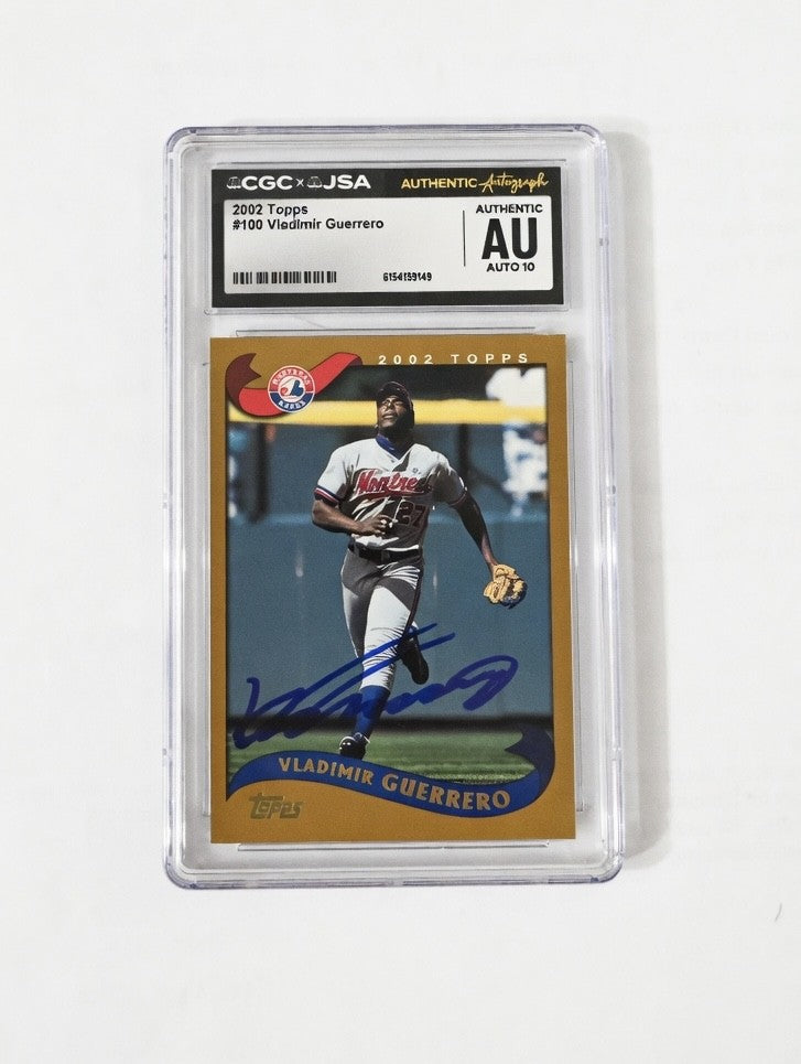 Vladimir Guerrero - 2002 Topps Auto 10