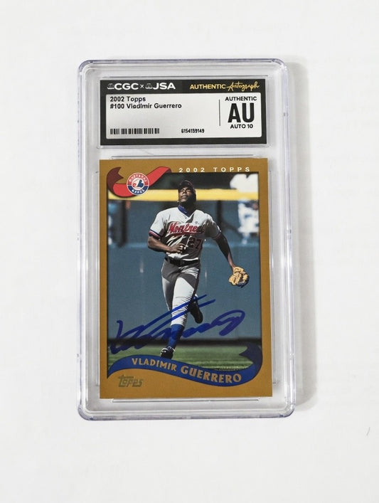 Vladimir Guerrero - 2002 Topps Auto 10