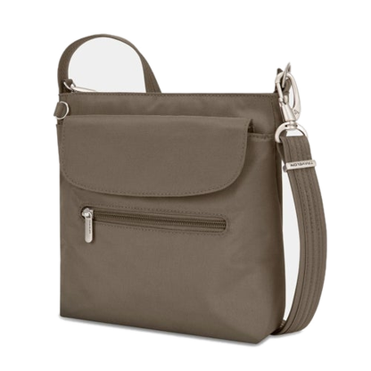 Anti-Theft Classic Mini Shoulder Bag, Hazelnut