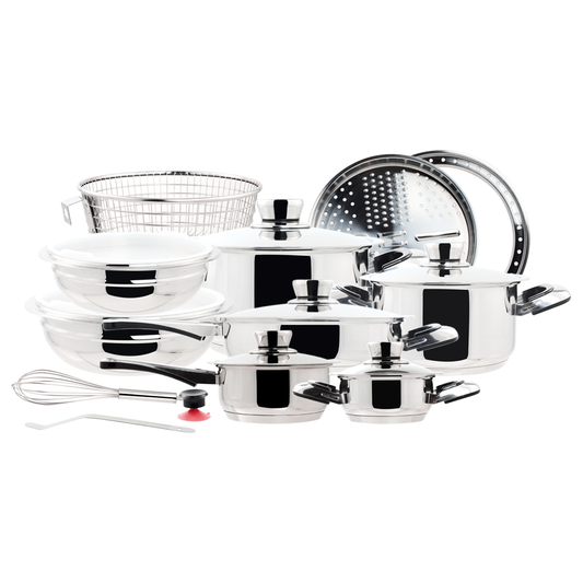Nutri-Stahl 22pc Cookware Set