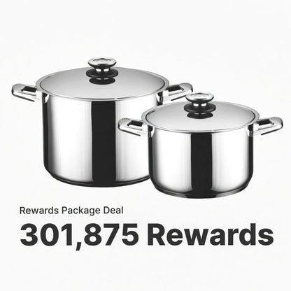 Platinum 12 qt Stock Pot & 20 qt Stock Pot